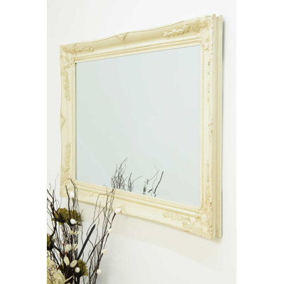 Alexandre Wood Flat Wall Mirror