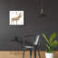  «Natural Reindeer F» par Erin Clark, art mural en verre acrylique, 24 po x 24 po-1813937375