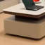 Table basse sur pied