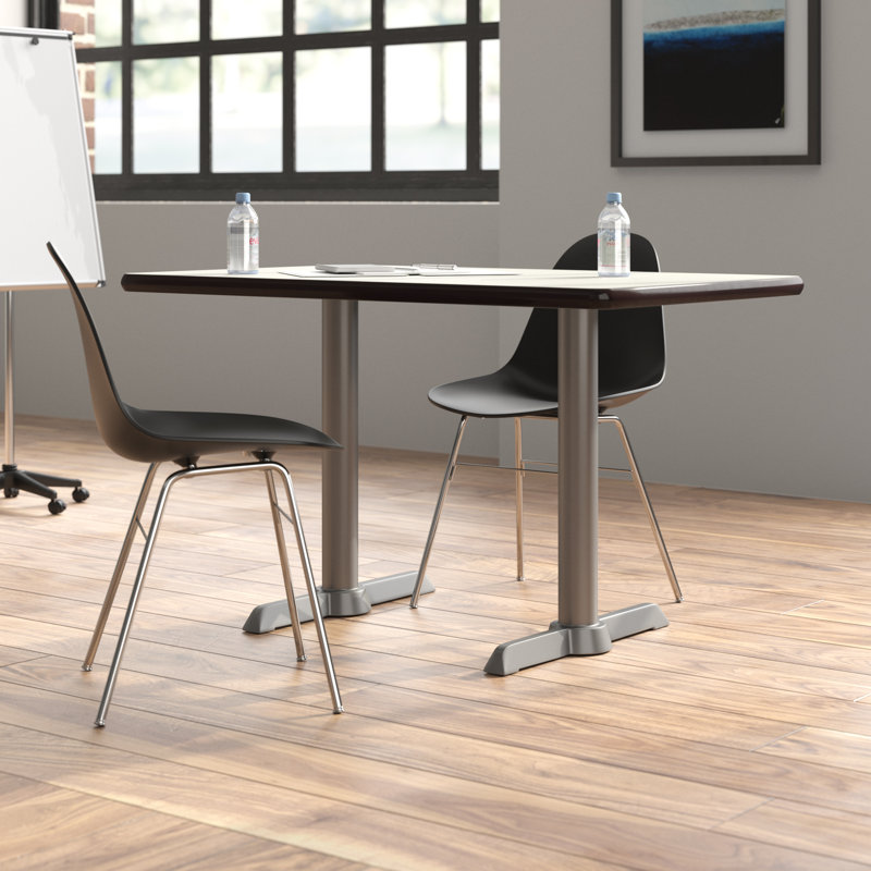 Table de vestibule Mode, Lin frais, 29" H x 30" L x 48" D, argent
