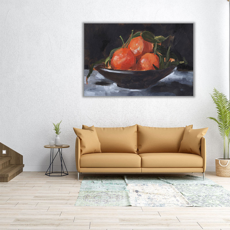 Fruit Plate II - Canvas Print Wall Art, 12" H x 18" W