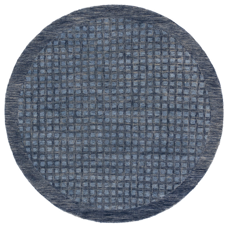 Tapis en laine touffeté à la main Talion, Rond 6 pi