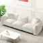 Canapé beige Mid-Century moderne, 3 pour le salon - canapé de soutien ergonomique