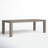 Pascaline Rectangular Aluminum Outdoor Dining Table