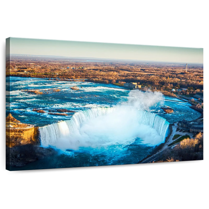 Alvord, scène des chutes du Niagara, H 20 po x l 30 po