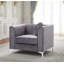 Chaise en velours de suède Tetouan-1010094685-1036913362