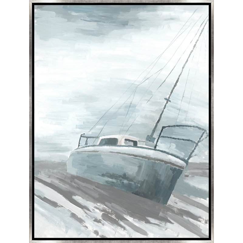 Shipping With No Sails Print by Ryan Brown, 41.5" H x 31.5" W