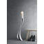Cobra Stainless Steel Floor Candlestick-46556759-46556760