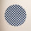 Freemont Navy Ivory Hand-Tufted Checkered Rug