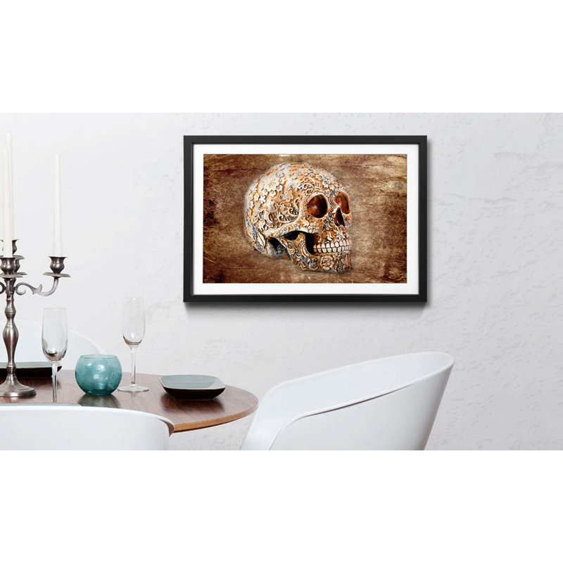 Laughing Death - Single Picture Frame Print, 40cm H x 60cm W