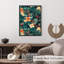 Floral, Hibiscus hawaïen, impression d'art tropical sans cadre-1281338822