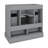 36" Vanity Bathroom Cabinet Without Sink, Six Multi-Functional Drawers, Adjustable Shelf-1730789136