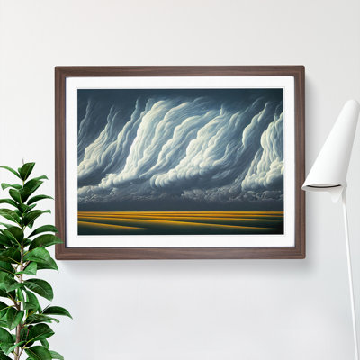 Thunderstorm Clouds Vol.1 1 Piece Single Picture Frame Wall Art