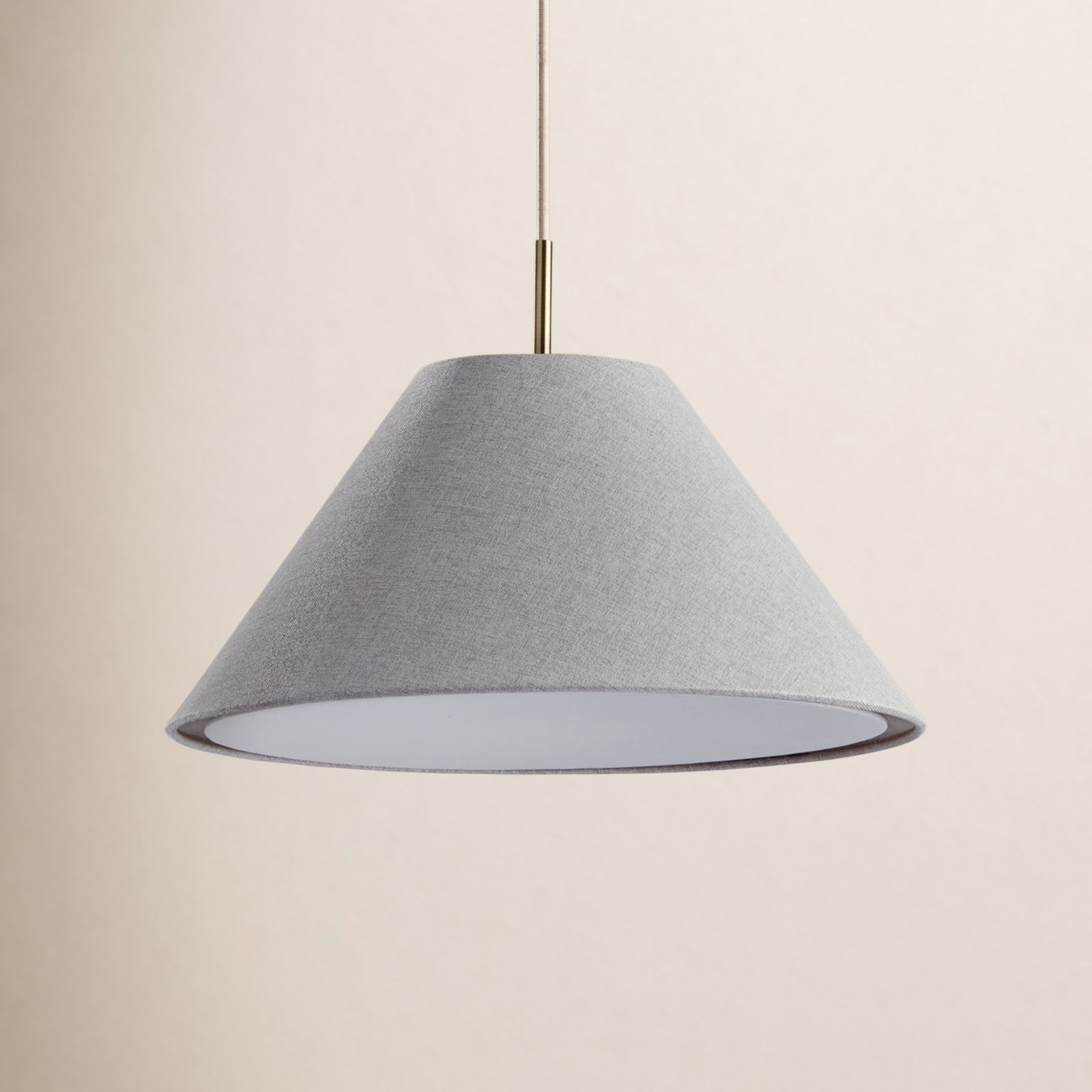 Finley Single Light Pendant, Gray