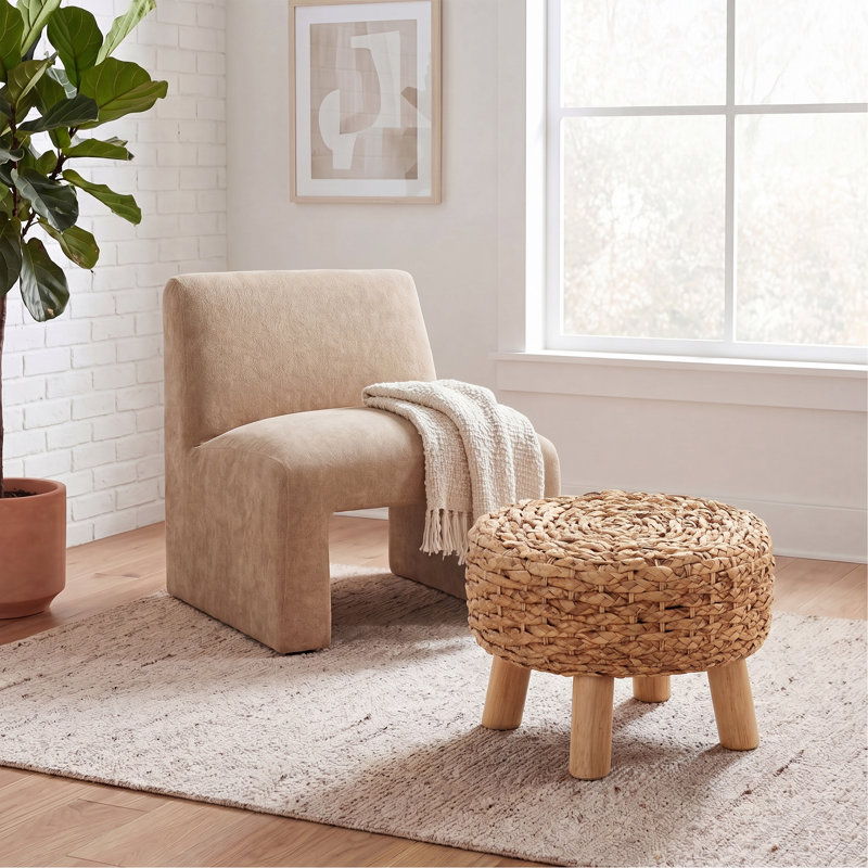 Maybelle Water Hyacinth Stool