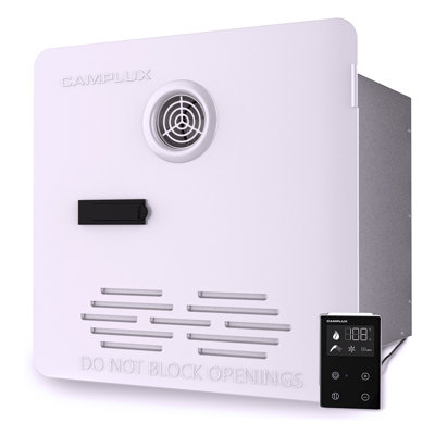 Camplux 65,000 BTU 2.64 GPM Outdoor Rv Tankless Water Heater Plus, White
