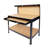 Steel Workbench Tool Storage Work Bench Workshop Tools Table W/Drawer and Peg Board
