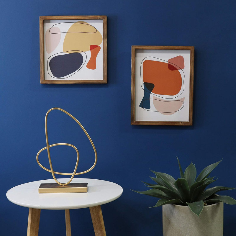 Art mural Mid-Century moderne encadré