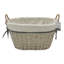 JVL Wicker Decorative Basket