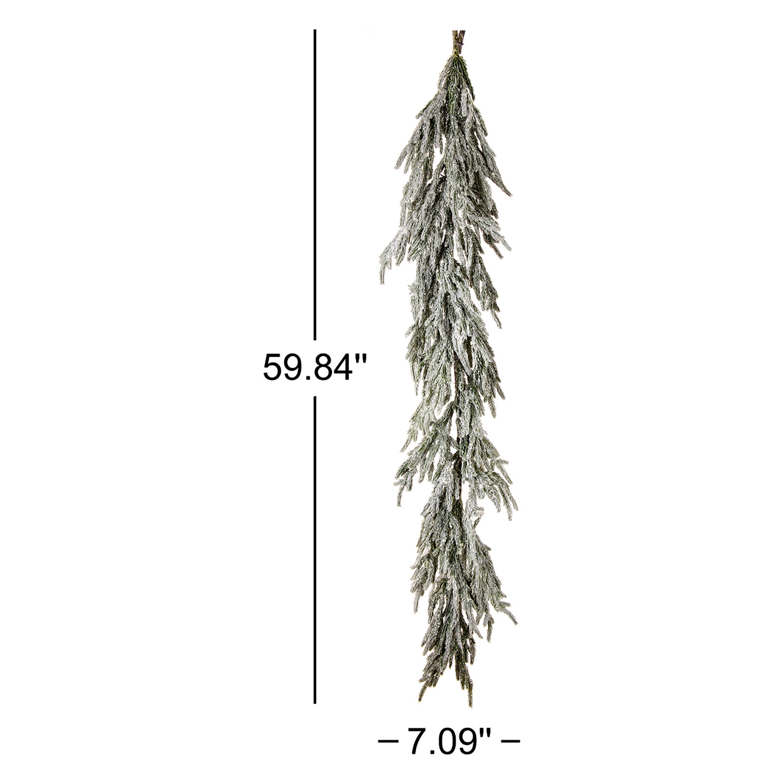 59.84'' in. Faux Pine Garland