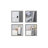 72" Freestanding Kitchen Pantry, Buffet Cabinet-1899480806