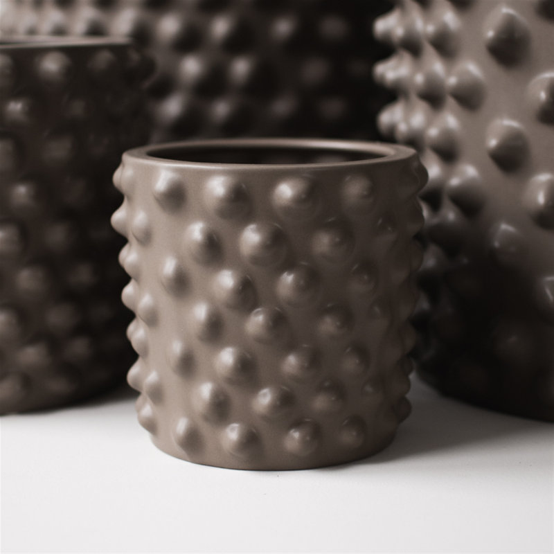 Cloudy Planter, 5.12" H x 5.91" W x 5.91" D