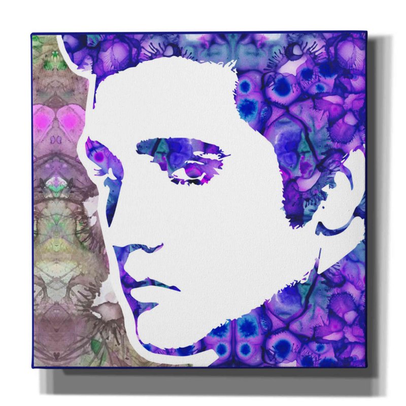 «Elvis 6» par Dean Russo, estampe numérique sur toile, H 12 po x l 12 po x P 0,75 po