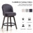 Swivel Counter Height Bar Stools-105431155