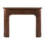 Willow Bend Wood Fireplace Mantel-71849141-71849137