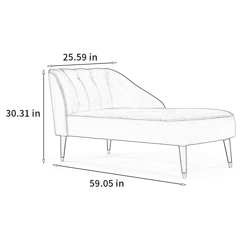 Chaise ergonomique en bois massif, Rouge, Orienté à gauche (vu de face)