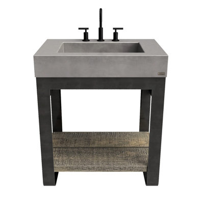 Outland 30" Vanity with Concrete Rectangle Sink