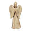 Statue de jardin à pile del ange avec oiseau Aule