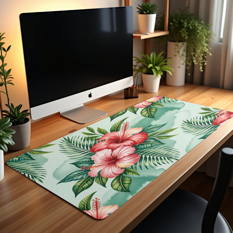 Polyester Desk Pad, 14.4x12.1
