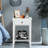 Two-Layer Bedside Cabinet Coffee Table With Drawer