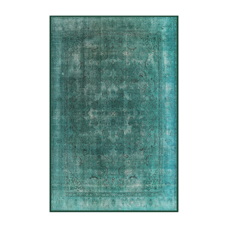 Tapis oriental bleu, Rectangle 6 pi x 9 pi