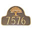 Lexington 1-Line Lawn Address Sign-1574604258-1574604179