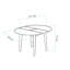 Table de salle à manger extensible