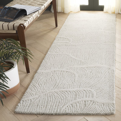 Tapis abstrait en laine touffeté à la main Arthav 402