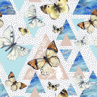Supai Butterfly Painting by Tanya Syrytsyna - Wrapped Canvas Painting