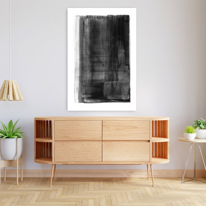 Art contemporain, art contemporain abstrait, H 48 po x l 32 po