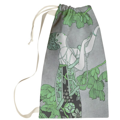 Simsbury Fabric Laundry Bag with Handles