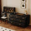 Commode noire simple