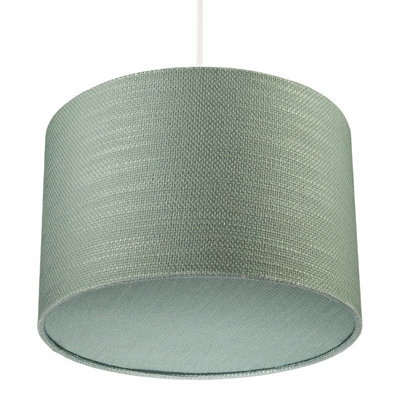 20cm H Fabric Drum Lamp Shade ( Slip-On )