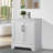 Vannes 30" Single Sink Freestanding Bathroom Vanity with Ceramic Top -1123423860