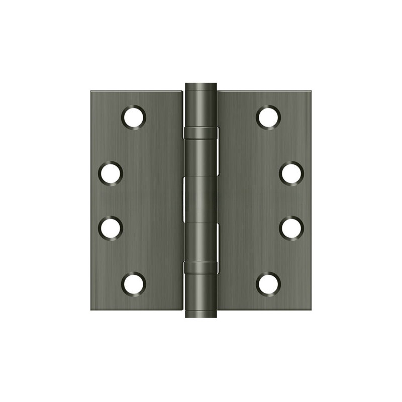 Steel Surface Mount Hinge, Antique Nickel