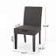Chaise de salle à manger rembourrée-116119442