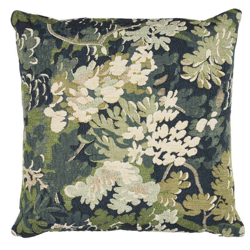 Coussin Verdure, H 18 po x l 18 po, Carré, Vert