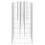Pot de fleurs d'extérieur en fil d'argent Gabion-1717573543