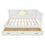 Lit plateforme double Pine