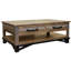 Table basse à 4 pieds avec rangement Gualdim